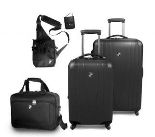 Heys 4WD 2 Pc Luggage TravelMate Organizer and Flightbag Pro