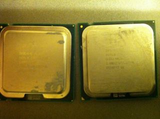 Intel Core 2 Duo CPU Processor C2D E8400 3 0GHz 6M 1333 SLB9J Lot of 2