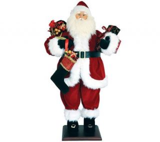 36 Traditional Santa with Gifts by Santas Workshop   H362962