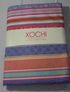 Xochi Tablecloth 70x90 Melisande Coral 100 Cotton New