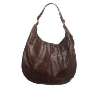 Hobo Leather Gabor Hobo with Side Zip Pocket Detail   A230463