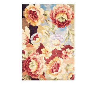 Royal Palace Watercolors Floral Dream 8 X 116 Wool Rug —