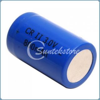 Blue 800mAh CR2 CR 2 Lithium Photo Battery for Panasonic Canon