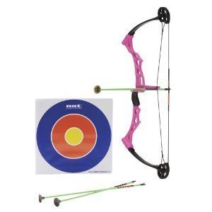  Girls Compound Bow with 3 Arrows and Target New Compound Bows
