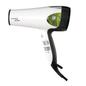   Fast Speed to Dry Dual Fan Hair Dryer Turbo Boost Control D3700