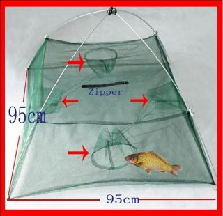 Crab Trap Bait Fishing Wire Bait Cast Umbrella DIP Net