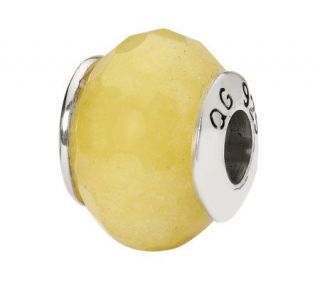 Prerogatives Sterling Yellow Quartz Gemstone Bead   J298262