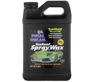 Final Detail 64 oz Top Shelf Instant Spray Wax Refill —