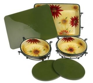 Temp tations Sunflower 6 piece Oven to Table Set —
