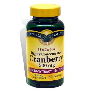 Cranberry 500 MG 60 Capsules Spring Valley