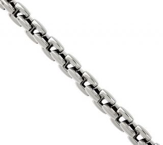 Forza Mens 9 Stainless Steel Polished Bracelet —