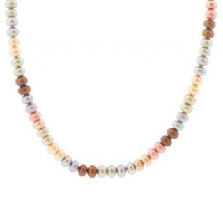Honora 7mm Cultured Pearl Rondel 18 Strand Sterling —
