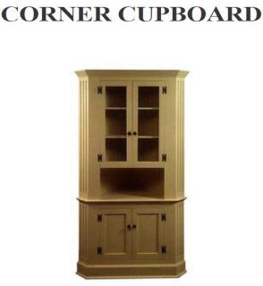 Corner Cabinet Plans