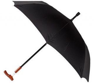 Leighton Manual Open and Close Cane Umbrella —