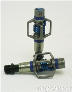 New Crank Brothers Eggbeater 3 Pedals Blue Crankbrothers