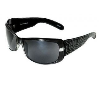Physician Endorsed Plastic Frame Sunglasses with Lizard Print