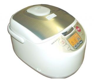 Tiger 5.5 Cup Microcomputer Rice Cooker/Slow Cooker/Steamer — 