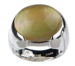 RLM Studio Sterling Mother of Pearl Doublet Ring   J261372