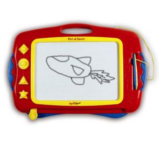 Classic Etch A Sketch Doodle Sketch   Red —