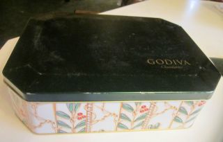  Collectable Godiva Chocolates Tin