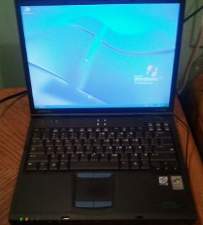 laptop pc notebook computer Compaq evo n610c 1 80ghz 1gb ram 30gb hd