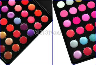 Professional 66 Color Lip Gloss Lipstick Makeup Cosmetic Palette