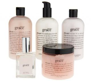 philosophy amazing grace 5 piece deluxe fragrance collection