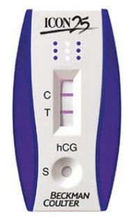 Beckman Coulter Icon® 25 HCG Clia Waived Pregnancy Test Model 43025A