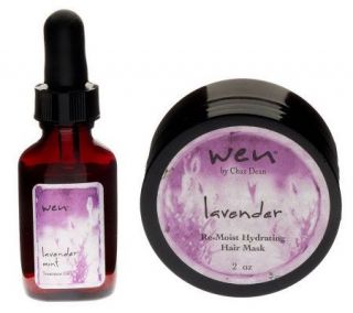 WEN by ChazDean Hydrate & Treat Re Moist Mask and Treatment Oil Duo 