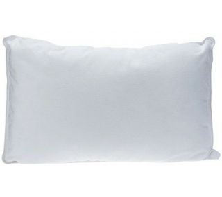 PedicSolutions Ventilated Foam & Fiber Jumbo Pillow w/ Plush Velour 