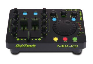  MIX 101 COMPACT MINI USB POWERED DJ CONTROLLER WITH 8 MIDI CHANNEL NEW