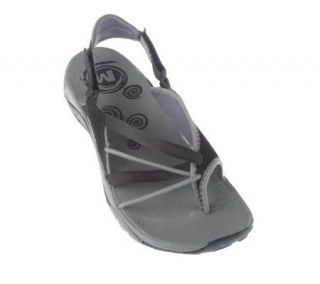 Merrell Elastic Thong Sandals w/ Adjustable Backstrap —