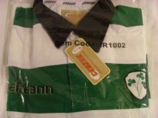 croker green white eireann rugby shirt jersey