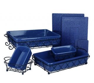 Temp tations Old World Embossed 12 pc. Oven to Table Set —