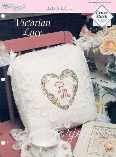 Victorian Lace Floral Alphabet Cross Stitch Patterns