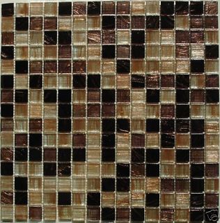Glass Tile Mosaic Wall Kitchen Bathroom Countertop