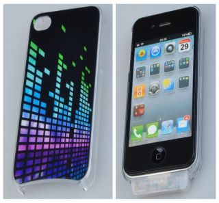 Cool Sense Fashion Flash Light LED Case Cover for iPhone 4 4S Color