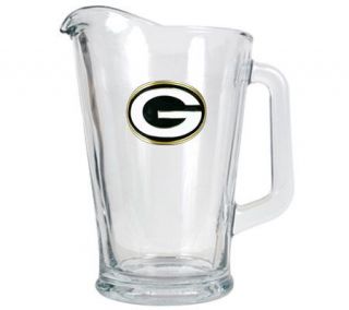 NFL Green Bay Packers 60 oz Glass Pitcher —