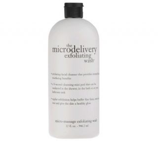 philosophy super size microdelivery exfoliating wash, 32 oz.   A74085