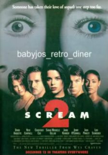 Scream 2 Neve Campbell Courteney Cox Jada Pinkett David Arquette Print