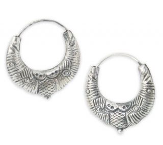 Novica Artisan Crafted Sterling Mountain Whispers Earrings