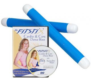 The Fitstix Cardio & Core Dance Low Impact Toning Workout DVD
