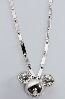 Sterling Silver Mickey Mouse Locket Necklace by Disney Couture
