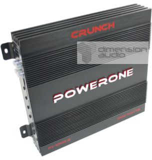 Crunch® P1 1000 2 Power One 2 Channel Car Amplifier Amp