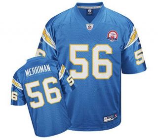 NFL San Diego Chargers AFL 50th Anniv. Shawne Merriman Jersey