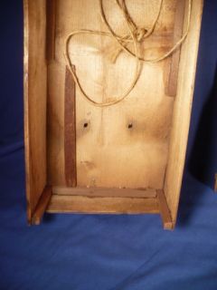 Antique German Wood Doll Shipping Box Crate w Lid Labels Fine Jointed