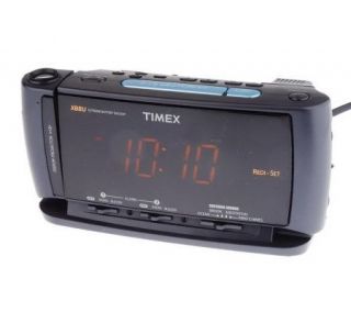 Timex ReadySet Dual Alarm Clock Radio w/ Removable Flashlight