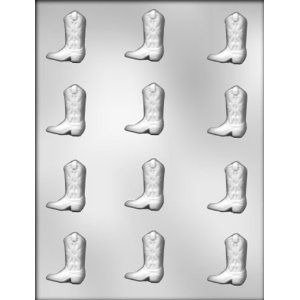 inch Cowboy Boots Chocolate Candy Mold 90 15704