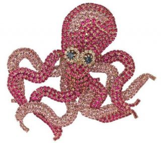 Kirks Folly Queen of the Ocean Octopus Pin/Enhancer   J300993