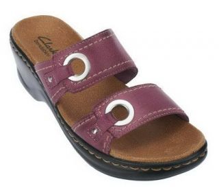 Clarks Bendables Lexi Willow Leather Sandals w/ Hardware   A221425